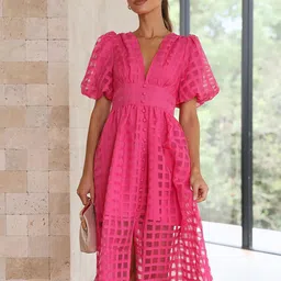 bebe A-Line Midi Dress-picture-47