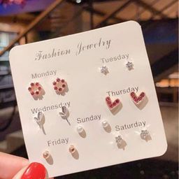 TheVineGirl Contemporary Stud Earrings-image-69