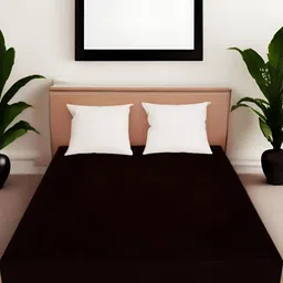 Wings Star Brown King Cotton Breathable Mattress Protector-image-52