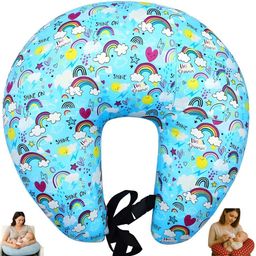 Nursing Pillow – Ergonomic Breastfeeding Cushion with Removable Washable Cover Breastfeeding Pillow-image-6