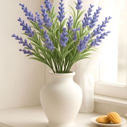 Homesake Violet 2 Pieces Lily Artificial Flower-image-48