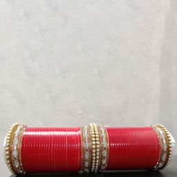 Fashionzara Set Of 2 Stone-Studded Chuda Bangles-image-88