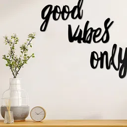 Ascension Black Good Vibes Only Wall Decor-image-35