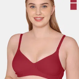KOMLI Pack Of 3 Full Coverage All Day Comfort Cotton T-shirt Bras-picture-55