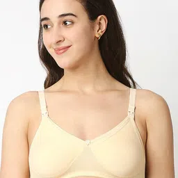 MeeMee Pack Of 3 Full Coverage Cotton Feeding Maternity Bra With All Day Comfort-picture-18