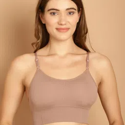 Friskers Taupe Full Coverage Lightly Padded Bra-picture-52
