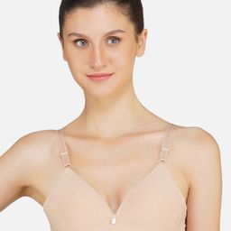 Poftik Full Coverage Lightly Padded Cotton T-shirt Bra 1PC_30B_SKIN_COTTON_PAD_BRA___B1-picture-52