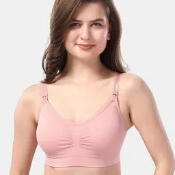 Fabme Lightly Padded Medium Coverage Maternity Bra With All Day Comfort image 1