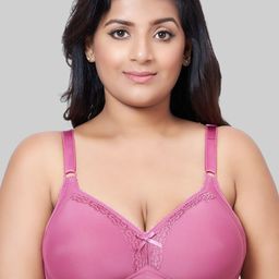 PLUMBURY Plus Size Full Coverage All Day Comfort Cotton Minimiser Bra-picture-34