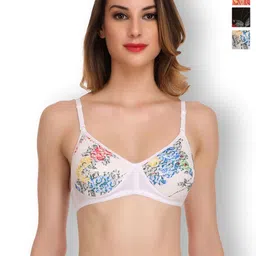 SELFCARE Pack Of 3 Self Design Lightly Padded Anti Odour T-shirt Bra- All Day Comfort-30