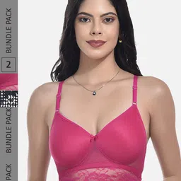 StyFun Pack Of 2 Full Coverage Lightly Padded All Day Comfort Bra-47