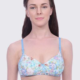 Bralux Non-Wired Lightly Padded All Day Comfort Seamless Cotton Everyday Bra-picture-12