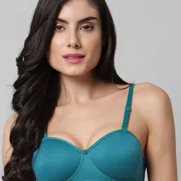Imsa Moda Lightly Padded  Half Coverage Cotton Everyday Bra-picture-14