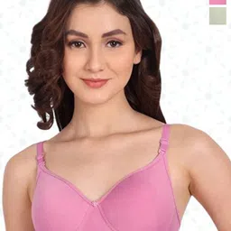 Designer Bugs Women Bra Medium Coverage Lightly Padded (Pack Of 2)-15