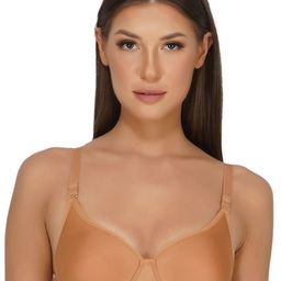 INGRID Medium Coverage Lightly Padded Organic Cotton Push-Up Bra-3