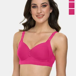 Tweens Pack of 3 Minimizer Bra - Full Coverage Lightly Padded-picture-16