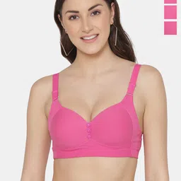 Tweens Pack of 3 Minimizer Bra - Full Coverage Lightly Padded-picture-17