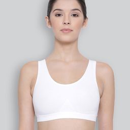 LYRA Combed Cotton Sweat Absorbent Stretchable Sports Bra-14