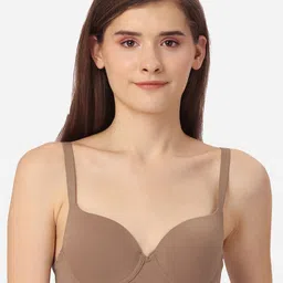 SOIE Medium Coverage Padded Wired T-shirt Bra-18
