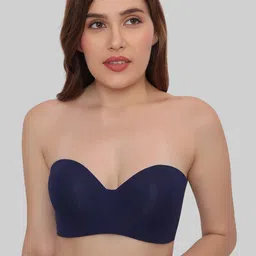 PLUMBURY Medium Coverage Underwired Lightly Padded Bra with All Day Comfort-0