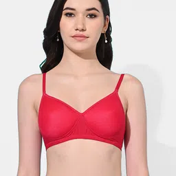 FIMS Pack Of 2 Checked Full Coverage Lightly Padded Bra image 3