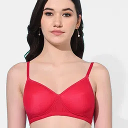 FIMS Pack Of 2 Floral Printed Bra Full Coverage Lightly Padded image 3