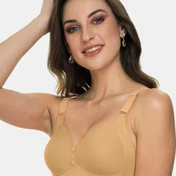 Tweens Pack Of 3 Medium Coverage Lightly Padded Cotton Minimizer Bra With All Day Comfort image 4