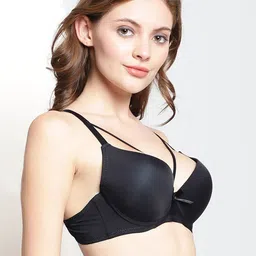 PrettyCat Seamless Medium Coverage Lightly Padded  Push-Up Bra With All Day Comfort image 2