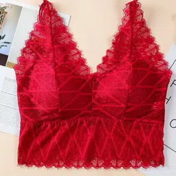 VAGHBHATT Geometric Self Design Half Coverage Lightly Padded Bra image 2