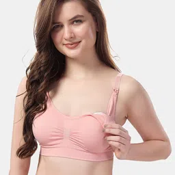 Fabme Lightly Padded Medium Coverage Maternity Bra With All Day Comfort image 4