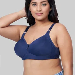PLUMBURY Plus Size Full Coverage Lightly Padded Everyday Bra With All Day Comfort image 2