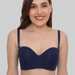PLUMBURY Medium Coverage Underwired Lightly Padded Bra with All Day Comfort image 5