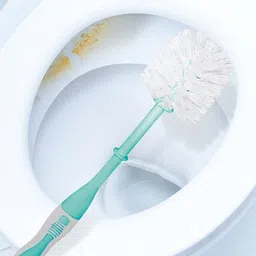 SPOTZERO by MILTON Green Round Toilet With Caddy image 5