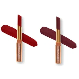 ME-ON Set of 2 Matte Vogue None-Transfer Lipsticks - Shade 03 & 11 image 1