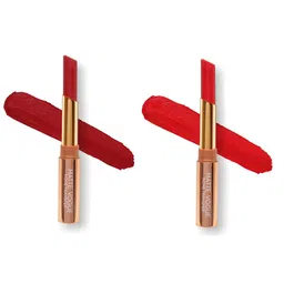 ME-ON Set of 2 Matte Vogue None-Transfer Lipsticks - Shade 04 & 05 image 1