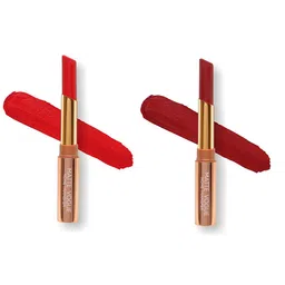 ME-ON Set of 2 Matte Vogue None-Transfer Lipsticks - Shade 14 & 05 image 1