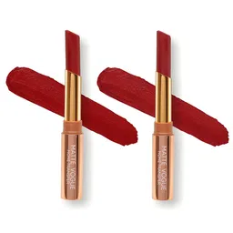 ME-ON Set of 2 Matte Vogue None-Transfer Lipsticks - Shade 06 & 14 image 3