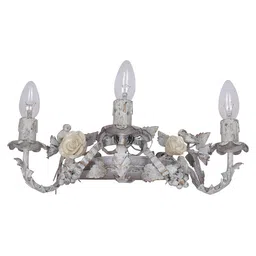 Fos Lighting White Metal Abstract Shaped Shaped Wall Lamp-picture-45