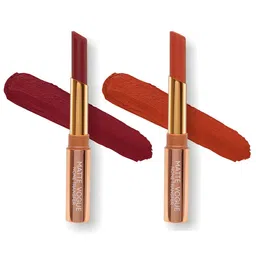 ME-ON Set of 2 Matte Vogue None-Transfer Lipsticks - Shade 10 & 15 image 2