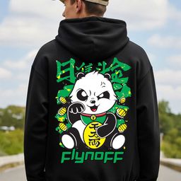 MaverIQ Men Graphic Printed Hooded Neck Full Sleeve Hoodie-picture-29