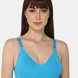 intimacy LINGERIE Full Coverage Non Padded Cotton Everyday Bra With Side Shaper-49