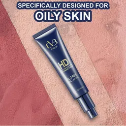 CVB High Definition Oil Free Long Lasting Foundation 40 ml - Shade 1 image 4