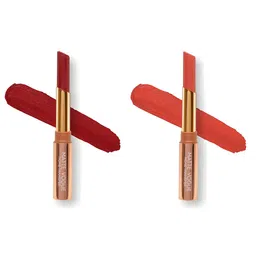ME-ON Set of 2 Matte Vogue None-Transfer Lipsticks - Shade 14 & 18 image 1