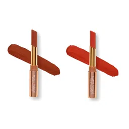 ME-ON Set of 2 Matte Vogue None-Transfer Lipsticks - Shade 16 & 17 image 1