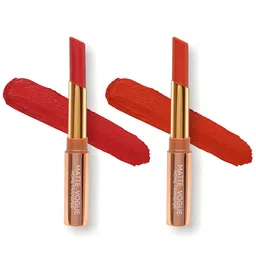 ME-ON Set of 2 Matte Vogue None-Transfer Lipsticks - Shade 17 & 07 image 3