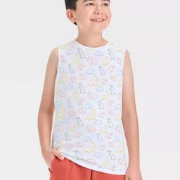 BOUNCY BEARS Boys Cotton Tshirts-image-97