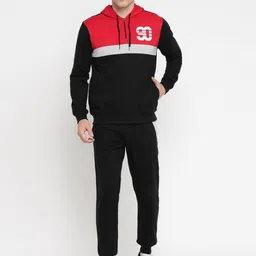 OFF LIMITS Men Colourblocked Hooded Tracksuits-image-65
