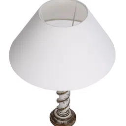 Homesake White Table Lamp With Shade image 5