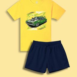 NUSYL Boys Multi Cotton Blend Clothing Set-image-122