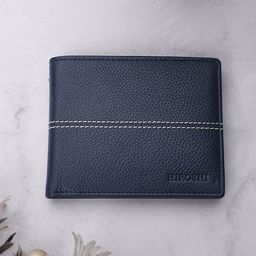 HIROSHI Men Leather Two Fold Wallet-image-9